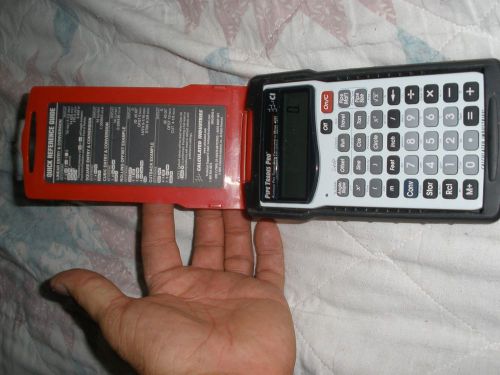 Calculater Industries 4095 pipe trades Calculator with HARDSHELL case