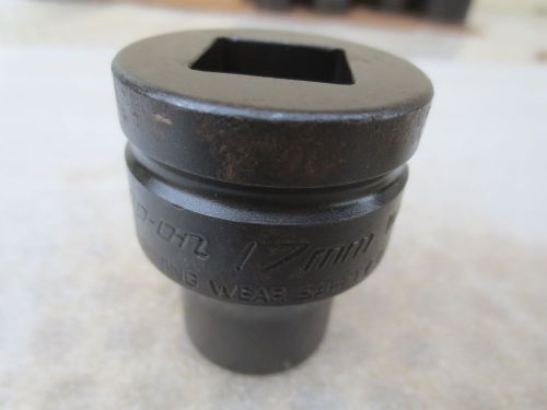 Snap-on IMM172A  3/4 &#039;&#039;Drive 17 mm shallow Impact Socket 6 pt. •Excellent Condition•