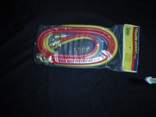 Yellow jacket 25945 charging hose, hvac, 60 in.4-pack for sale