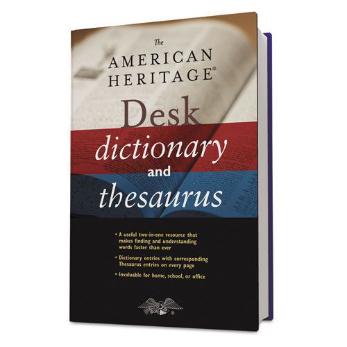 American heritage desk dictionary, hardcover, 864 pages for sale