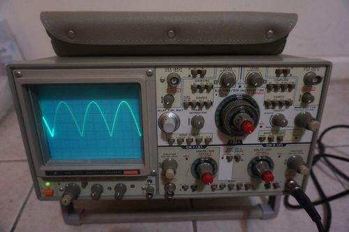 Iwatsu SS-5711 Oscilloscope, 100MHz, 4 Channels with Instruction Manual