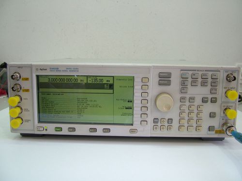 Agilent E4432B 250KHz - 3GHz ESG-D Signal Generator UND H99 UN5 100 101 CDMA