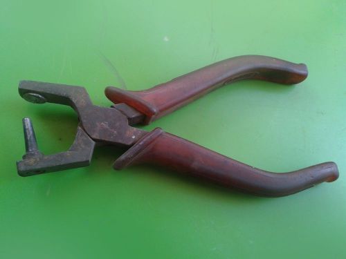 Vintage pliers eyelets Czechoslovakia old Tool