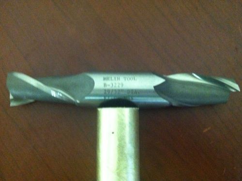 Melin Tool #B-3229  29/32&#034; x 1&#034; x 1-5/8&#034; x 5-7/8&#034; 2F HSS Double End Mill