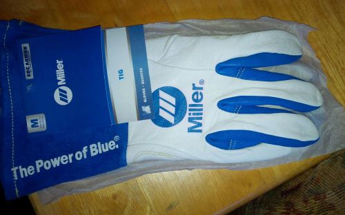 Miller industrial Tig Welding gloves (medium size) U.S seller