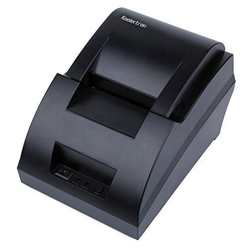 Koolertron high speed black usb port 58mm thermal receipt pirnter pos printer for sale