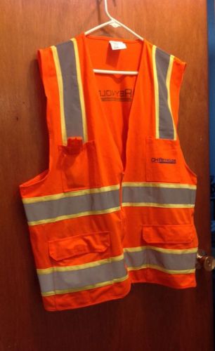 Safety Vest  - Orange - Size 3 XL 6 Pockets