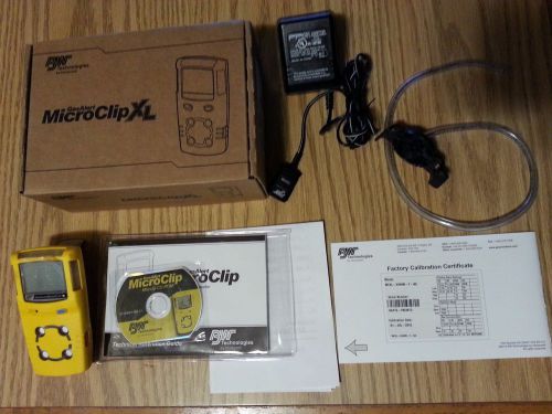 Bw microclip xl confined space gas monitor. the newest xl. used once. jul/2015. for sale