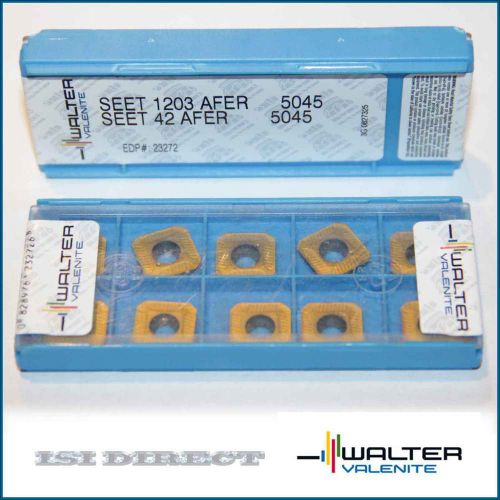 SEET 42 AFER 5045 VALENITE 1203 AFER ** 10 INSERTS *** FACTORY PACK **
