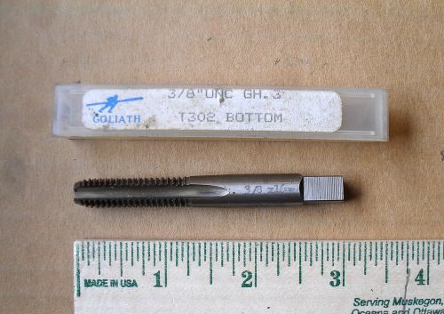GOLIATH 3/8&#034; x 16 UNC GH3 HHS T302 GT THREAD CUTTING TAP - MADE IN UK