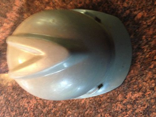 Msa standard gray v-gard style safety hard hat for sale