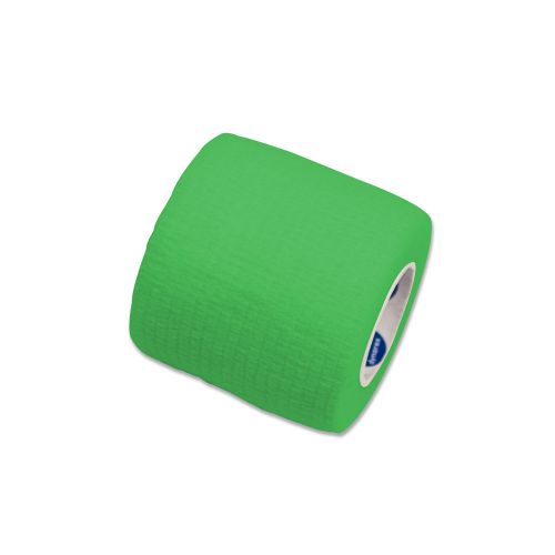 Sensi-Wrap Self-Adherent Bandage Latex Free 2&#034; x 5 yds Green (2 Rolls) # 3216
