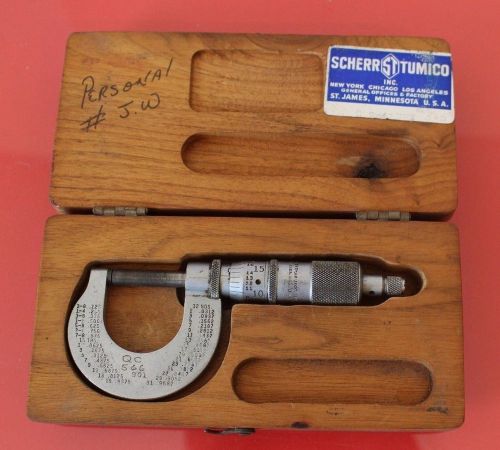 VINTAGE SCHERR TUMICO #901 W/ CASE