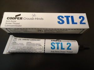 Cooper Crouse Hinds Anti Seize Screw Thread Lubricant Sealer STL 2