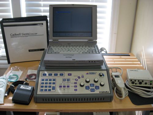 Cadwell Sierra LT, Two Channel EMG/NCV/System,  1 YR Warranty