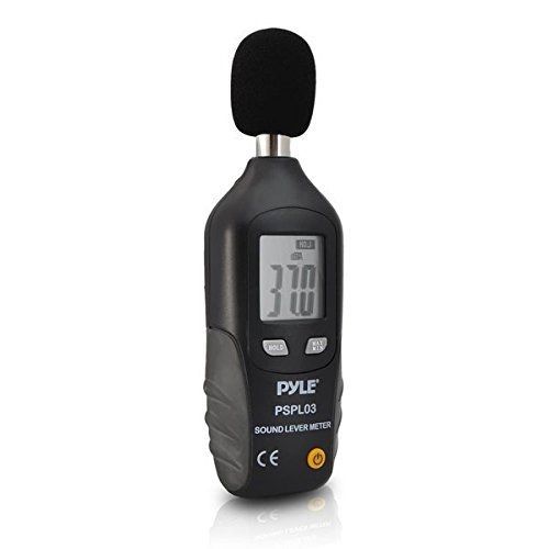 Pyle PSPL03 Mini Digital Sound Level Meter with A Frequency Weighting for
