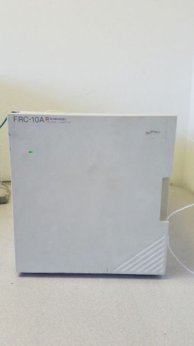 Shimadzu FRC-10A Fraction Collector with Test Tube Racks and 125 Tubes