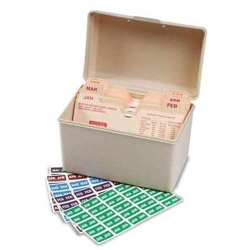Smead Ets Color-coded Month Label 67450 - 1&#034; Width X 0.5&#034; Length - 3000 / Box