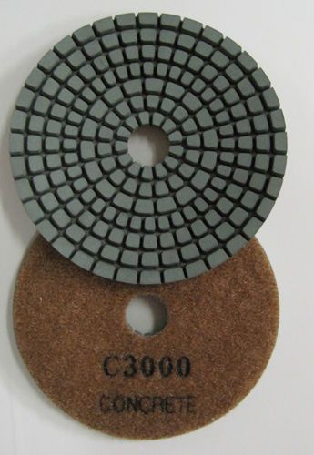 Zered 5&#034; diamond concrete resin polishing pads grit 3000 for sale
