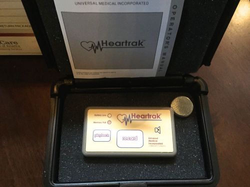 **Heartrack** Transtelephonic Cardiac Portable Monitor