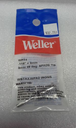Weller - WPT4 - Tip For WSTA3, WPA2 Irons, .188&#039;&#039; X 3mm