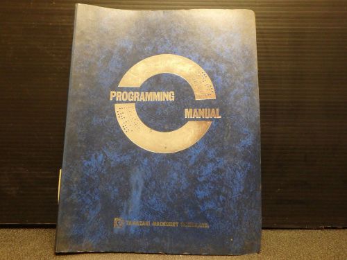 YAMAZAKI Programming Manual_MAZAK CAM M-2_MOOP084_M00P084_JAN 1985