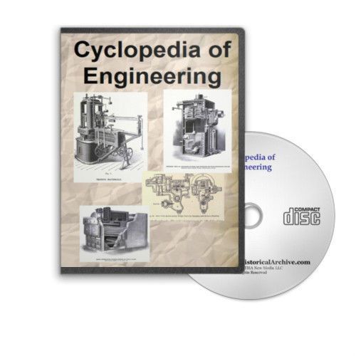 Cyclopedia of Engineering 7 Volume Set on CD - D223