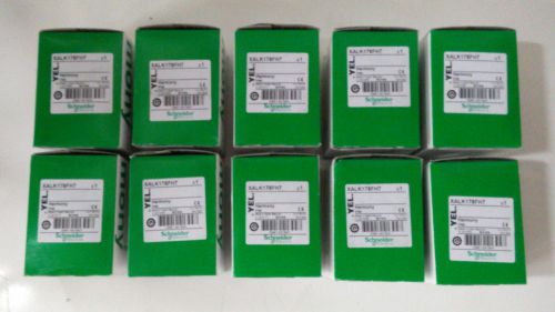 Lot of 10 schneider electric harmony ip66 xalk178fh7 emergency stop pushbutton for sale