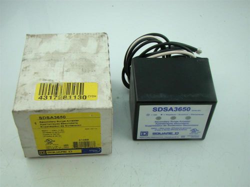 SQUARE D SECONDARY SURGE ARRESTOR - 600V  PHASE-TO-GROUND