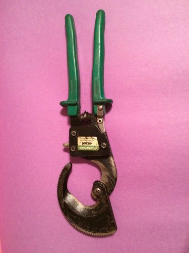 GREENLEE Ratcheting Cable Cutter, 45206