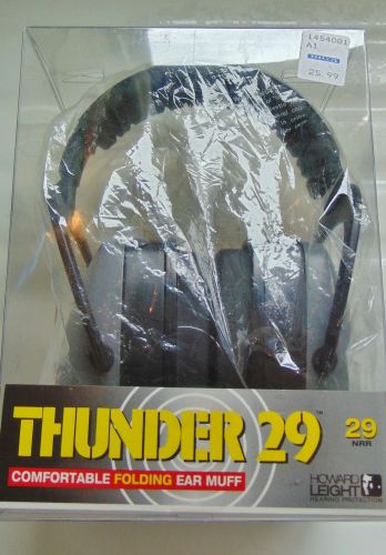 New in Box Howard Leight Thunder 29 Hearing Protection Ear Muffs
