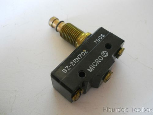 New Unused Honeywell MicroSwitch Plunger Limit Switch, BZ-2RN702