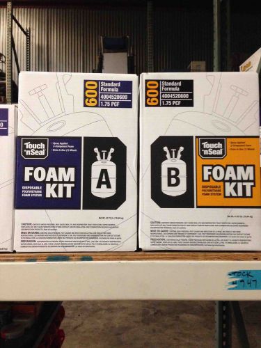 Spray foam insulation diy kit 1.75lb - 600 bd ft for sale