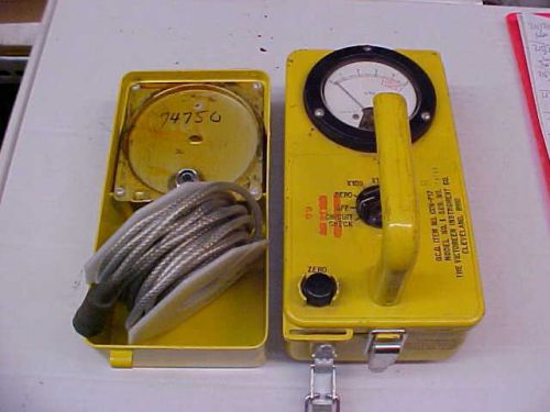 ocd cdv-717r model no.1 remote radiation detection unit outside w/cord loc#a226