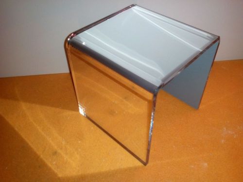 ACRYLIC DISPLAY STAND / MIRROR RISER.. 1/4 THICK.... 5 X 5X 5 DURABLE ACRYLIC