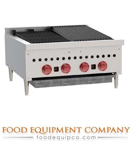 Wolf SCB25 Charbroiler 25-1/4&#034; W countertop (4) Burners