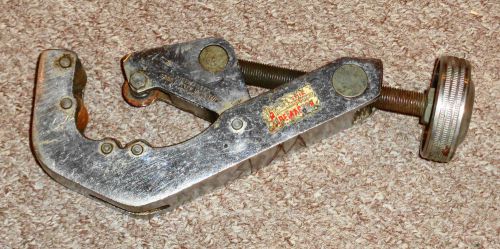 Pipe Master Tube Cutter Erie Tool Works 1/8&#034; to 3 1/8&#034; Sizes Plumbing Tubing Vtg