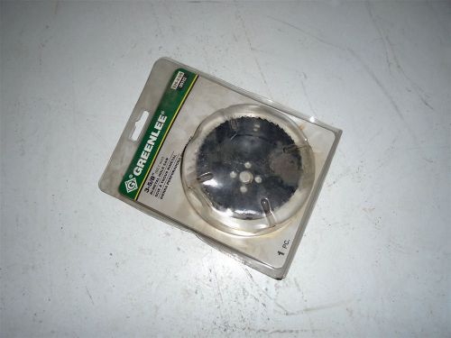 Greenlee 00142 826-3-5/8 bi-metal 3-5/8 inch hole saw new free ship in usa for sale