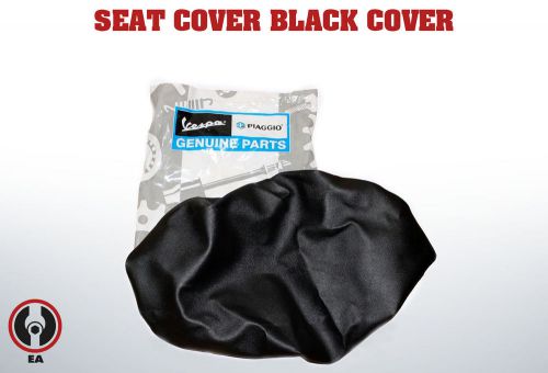 Piaggio Vespa LX VX Seat Cover Black Cover