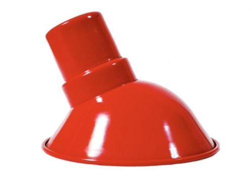 AA-7-RED  ARK LIGHTING RLM Angle Reflector 7&#034; Industrial Lighting Fixture RED