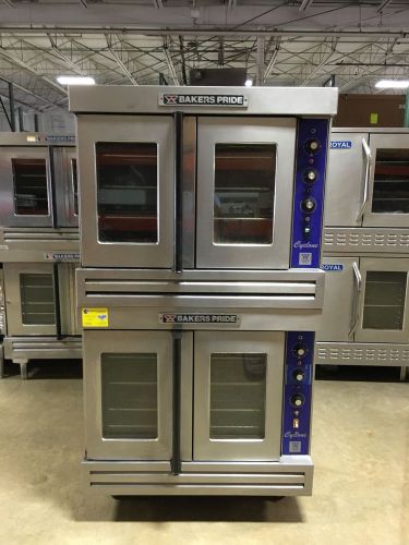 BAKERS PRIDE DOUBLE STACK ELECTRIC CONVECTION OVEN
