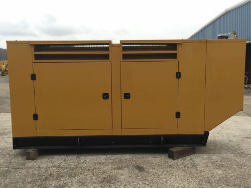 -150 kw caterpillar generator, sound attenuated, 0 hours!!!! unused surplus, ... for sale