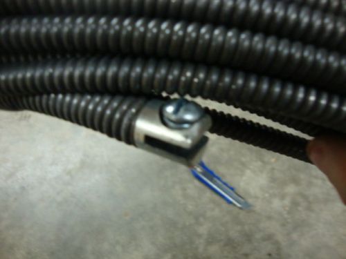 Plumbing drain snake inner core  3/8  inch x 100 feet  with female end for sale
