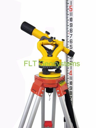 Northwest nsl500b builders transit level package with tripod &amp; level rod for sale