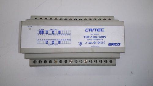 Critec TDF-10A-120V Tvss Device Erico