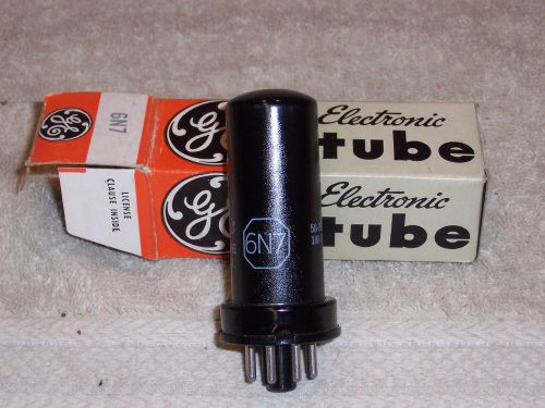 OG1269- Vintage NOS GE Electron Tube Twin Triode Class B Power Amplifier 6N7