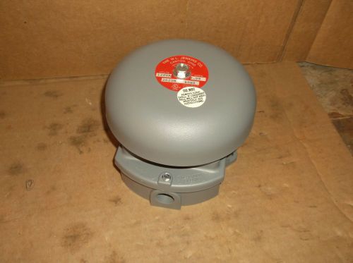 Vintage Factory Evacuation Bell - The W.L. Jenkins Co. 2025M