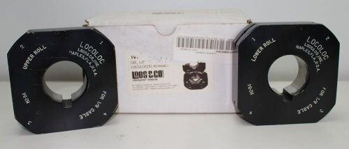 Loos &amp; Co.  Swager M2 Ball Terminal Die 1/8&#034; M2-B4  2-Pack NIB