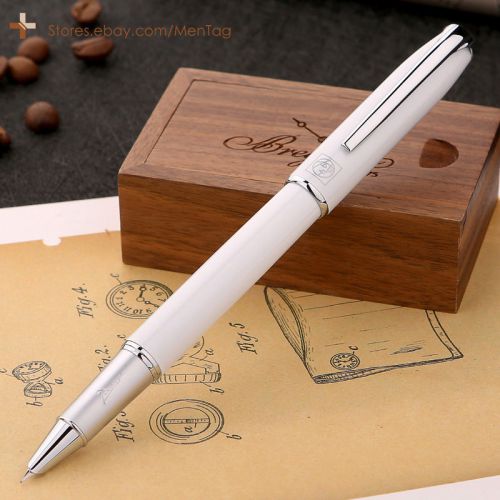 Picasso Pen 916 Fountain Pen Hooded Nib Fine Lacquered White OL Pen Compact Slim
