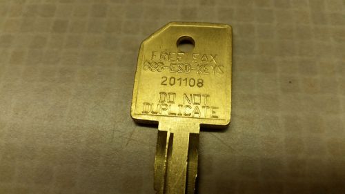 ESD XD coin box key code #201108